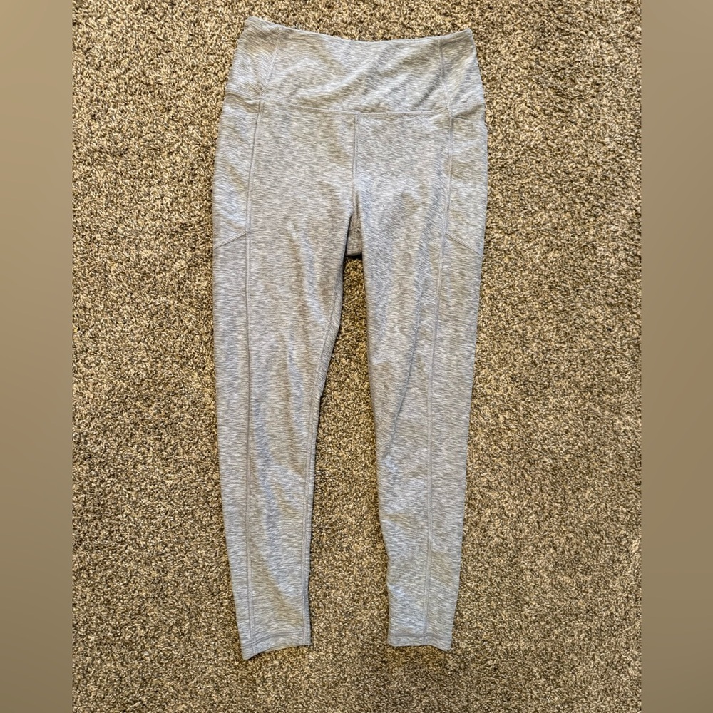 Victoria's Secret Light Gray High-Waist Leggings